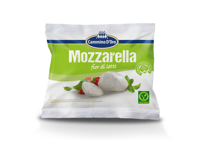 Mozzarella Ball - GOLDSTEIG Käsespezialitäten Mozzarella Ball made by GOLDSTEIG shown packaged